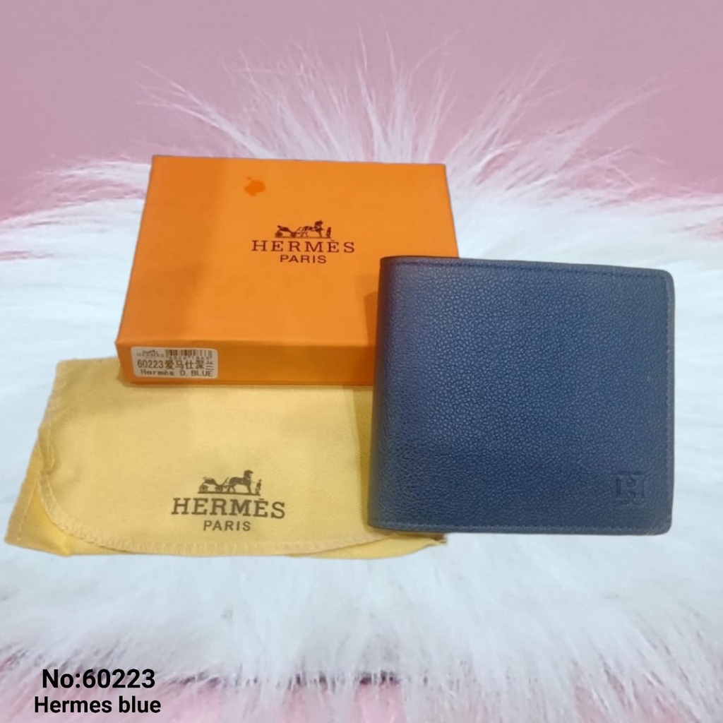 Dompet Lipat Pria Import Dompet Kartu Pendek Free Box