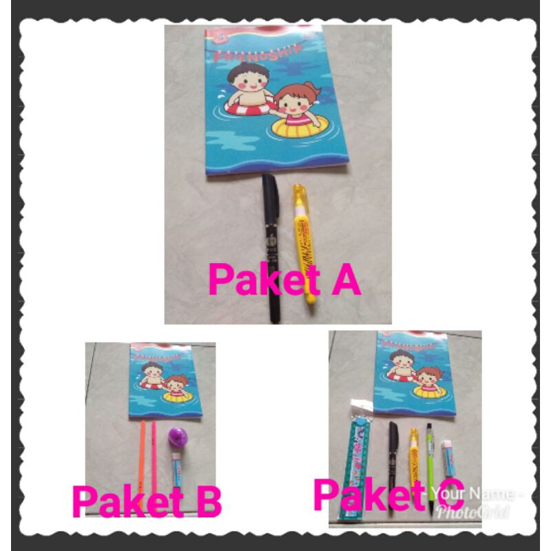 

Paket alat tulis