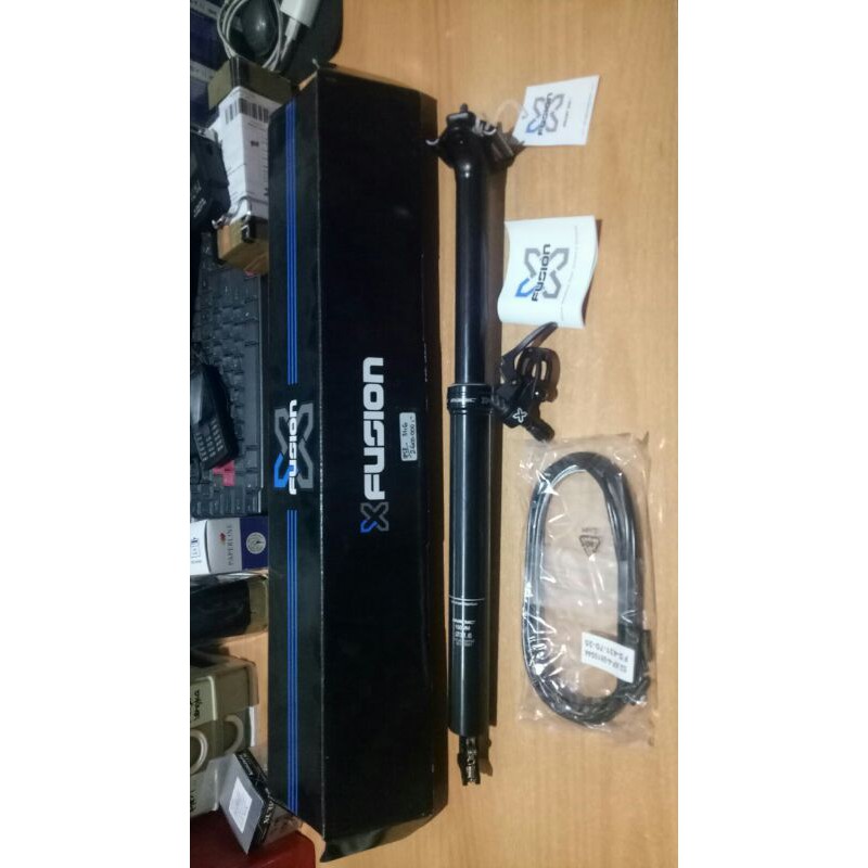 DROPPER X-FUSION MANIC TV150mm 31,6 BLACK