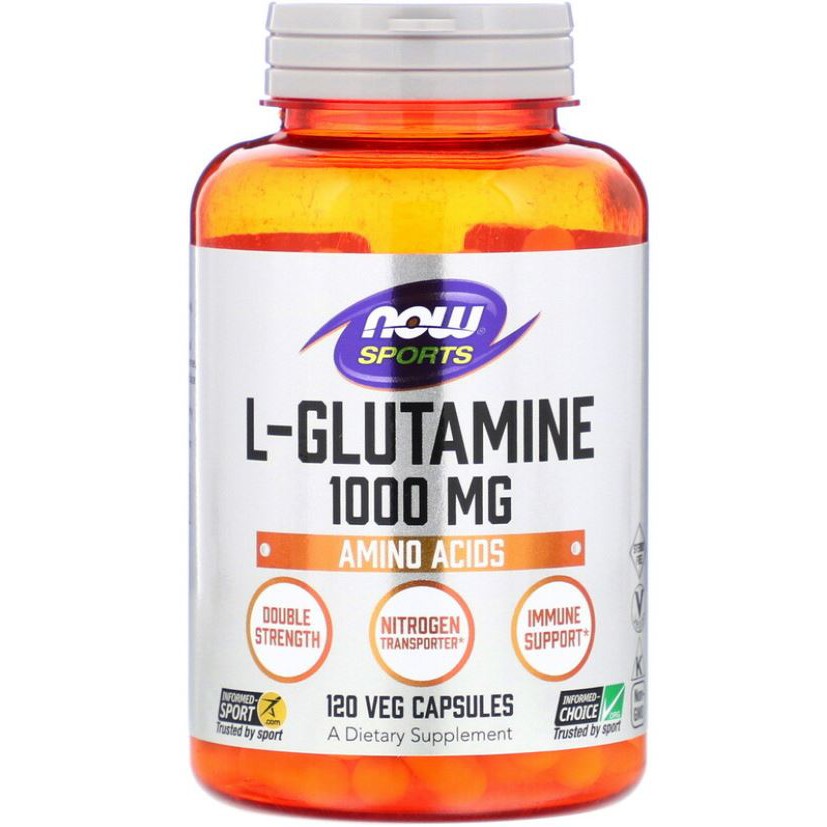 Now Foods L Glutamine Double Strength 1000 mg 120 Now Glutamin