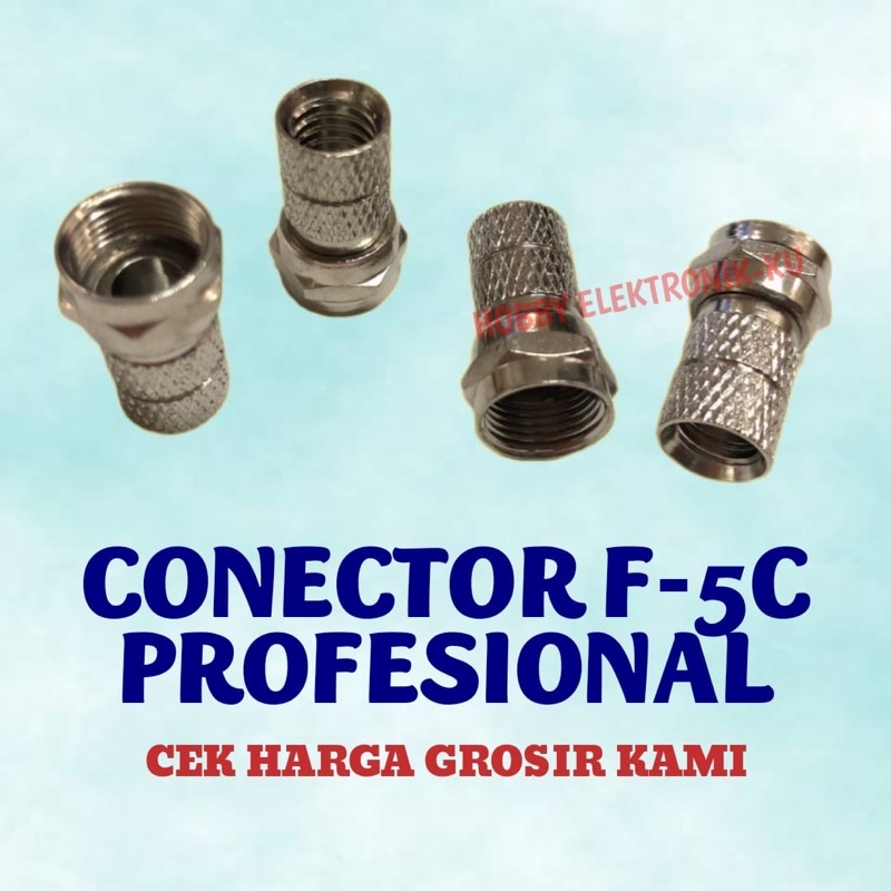 CONECTOR F 5C PROFESIONAL TAIWAN KW1