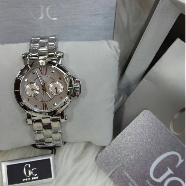 Jam Tangan Wanita Gc X74103L1S Rantai Original Swiss Made