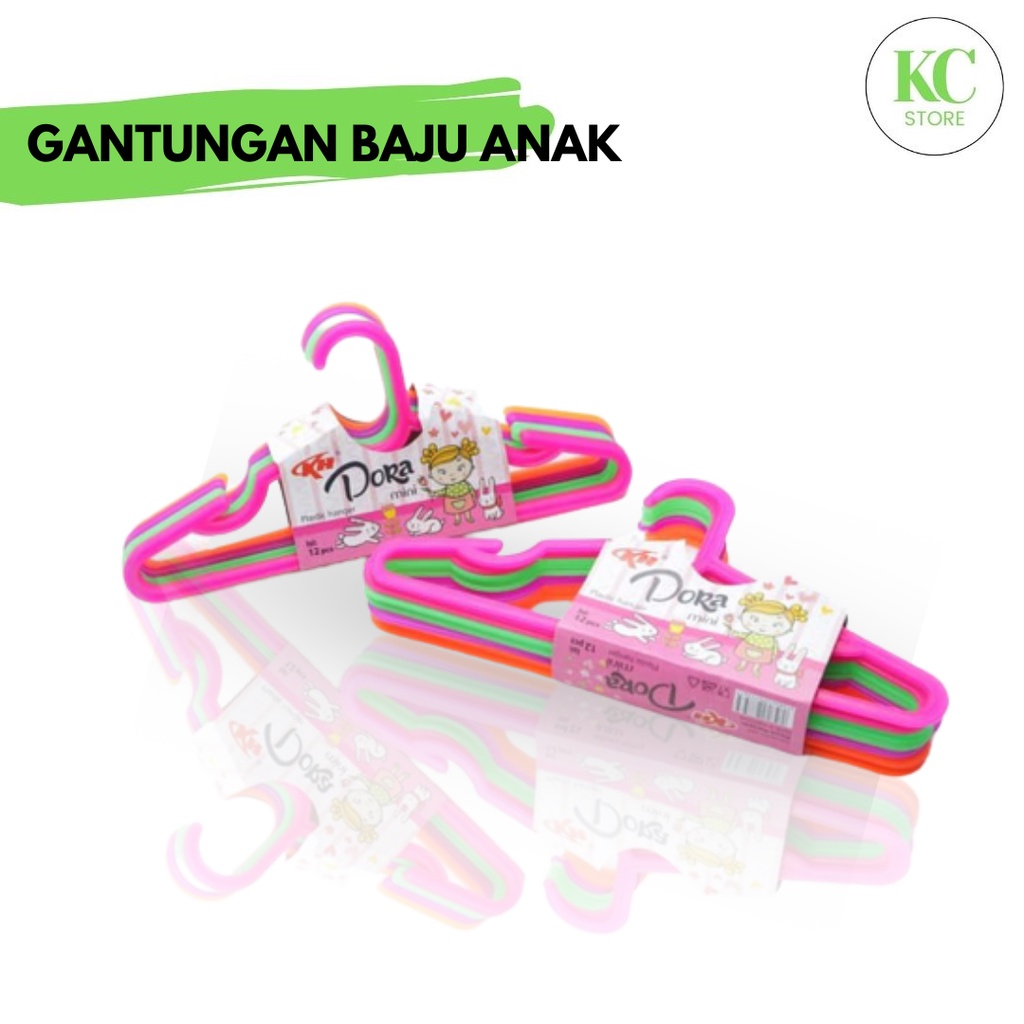 Hanger Baju Anak Dora Gantungan Baju Anak Hanger Baju Bayi Gantungan Baju Plastik Gantungan Warna
