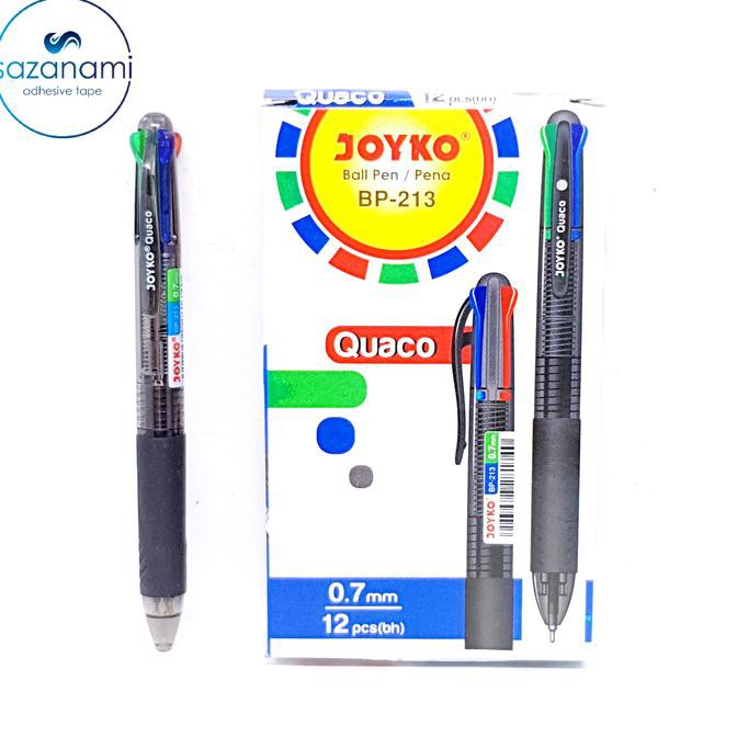 

Sale Joyko Quaco Pen Pulpen 4 Warna Bp 213 0.7Mm Segera Dapatkan