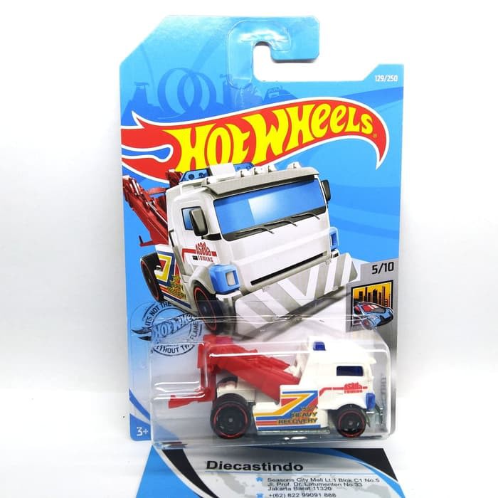 dct520 Hot Wheels Hotwheels Heavy Hitcher Putih