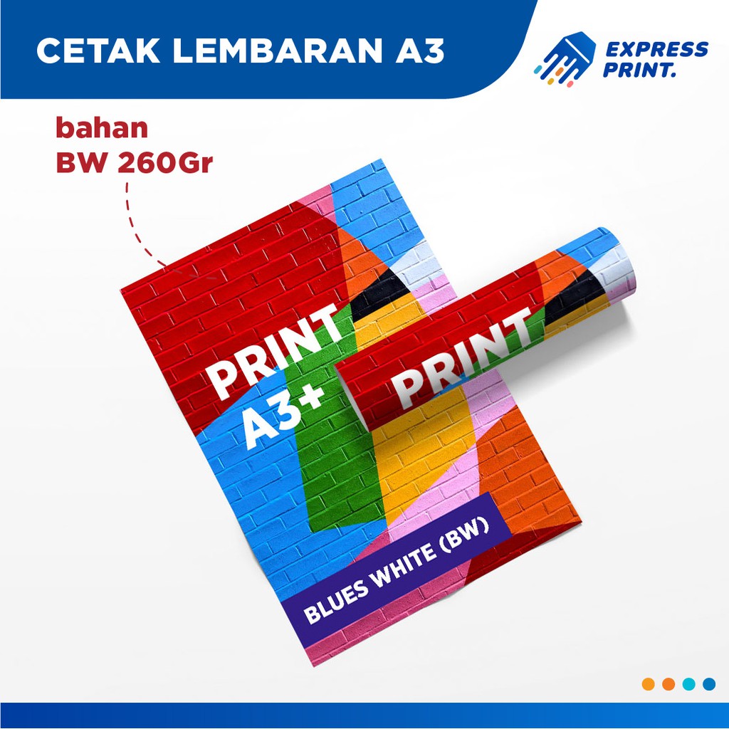 

Cetak Poster Custom Kertas BW 260Gram A3 A4 F4 Cetak Kalender Cetak Brosur Flayer Laminasi Glossy