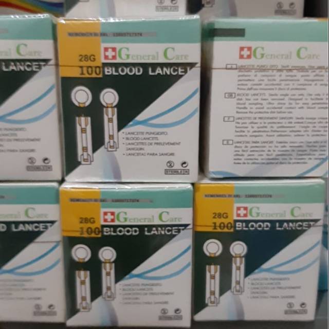 Jarum Lancet / Blood Lancet 28G General Care