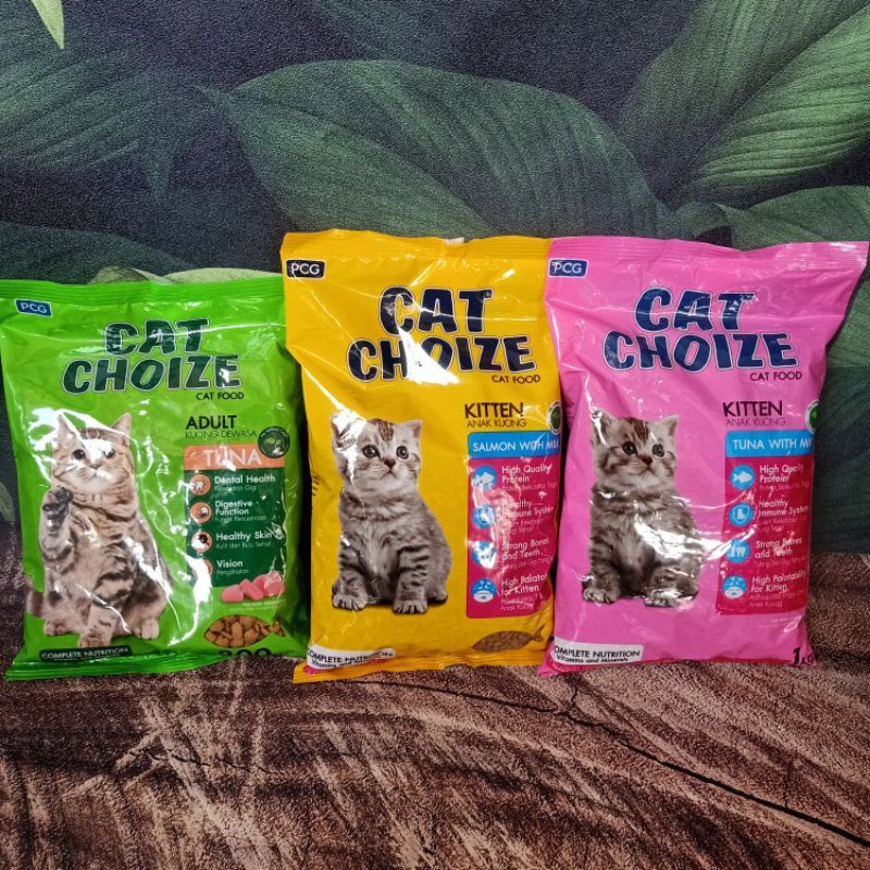 Makanan Kucing Cat Choize Tuna 800gr / Kitten Salmon / kitten tuna 1kg