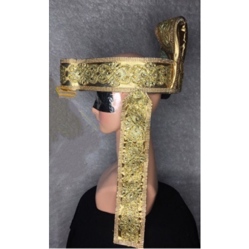 Sigara Pengantin pria, mahkota pria Pengantin Bugis mewah