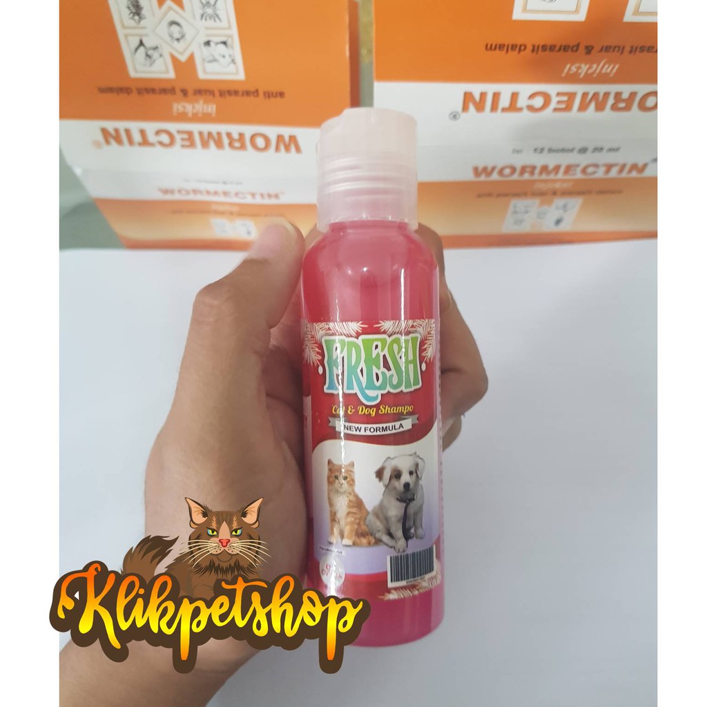 Shampoo Fresh 100 ml Kutu dan Jamur Anjing Kucing