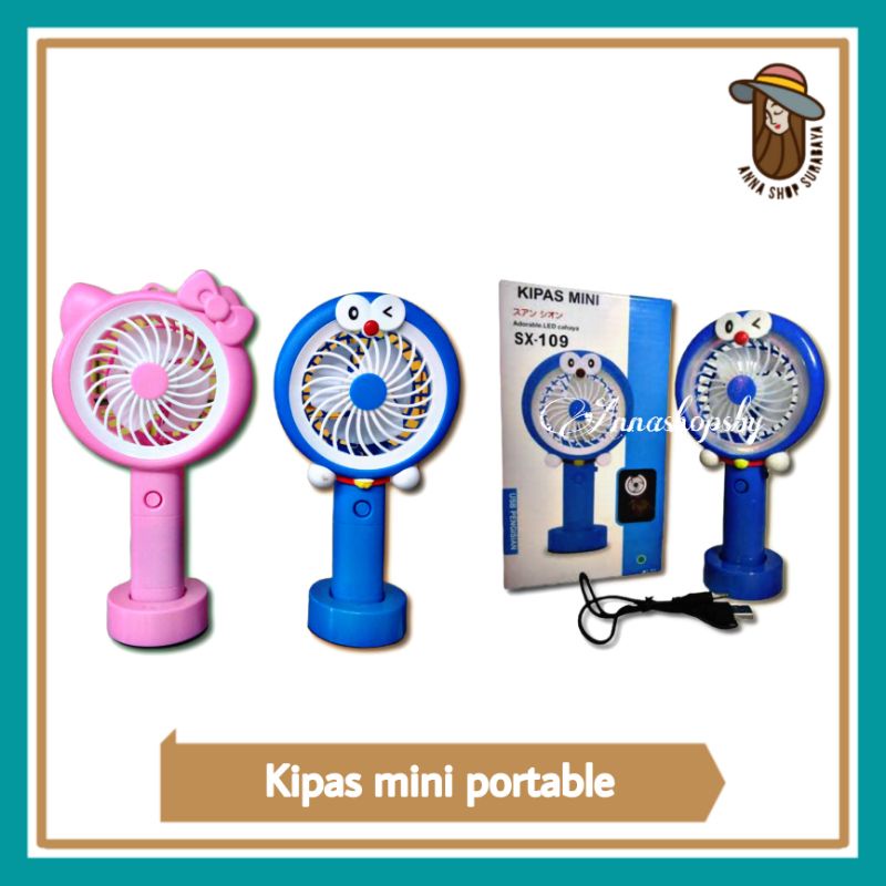 Kipas Angin Mini / Kipas Genggam Tangan Portabel