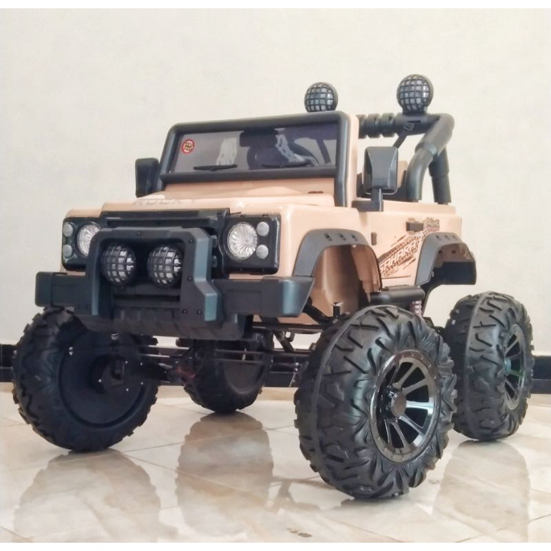 Mobil Mainan Remot Aki Cas Anak 4 X 4 SAHARA [tipe VOLTA-5023]