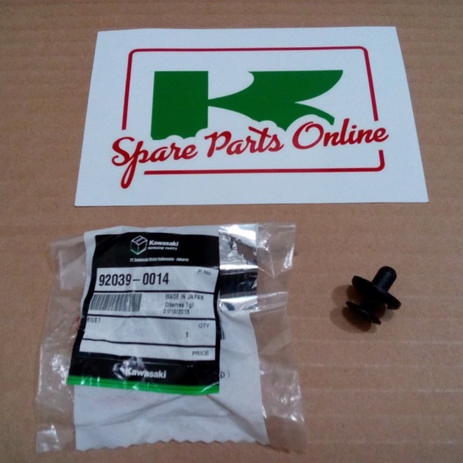 Rivet Kawasaki Ninja 250R Lubang 8mm Kode Part 92039-0014