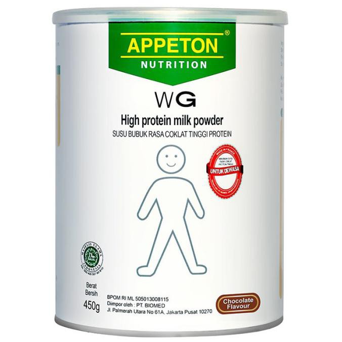 

[[BISA COD]] Appeton Weight Gain Susu Rasa Coklat Dewasa - 450 Gram Adults Cokelat NEW Kode 1022