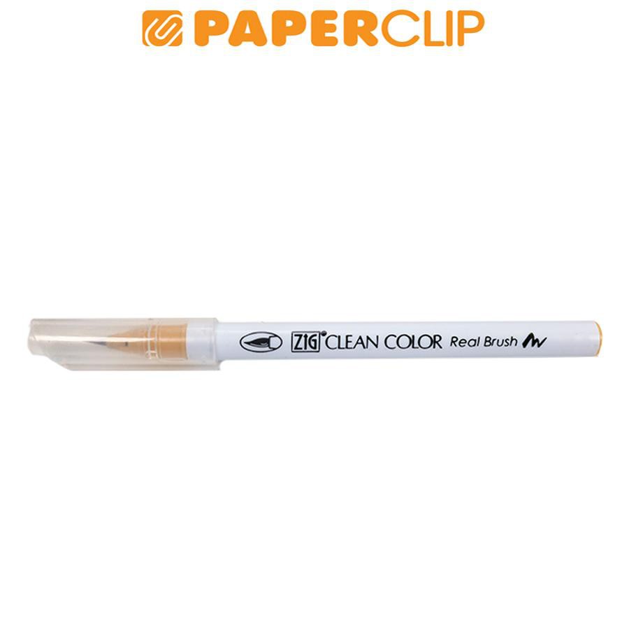 

PAINT BRUSH ZIG KURETAKE CLEAN COLOR REAL BRUSH RB-6000AT-067 MUSTARD