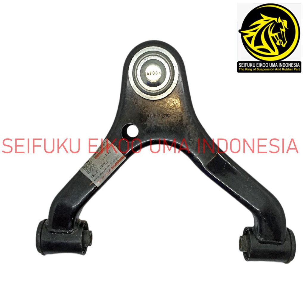 UPPER ARM ASSY / SAYAP ATAS TOYOTA HILUX (2008) SINGLE CABIN - LEFT / KIRI "JAPOON" 48630-OK050