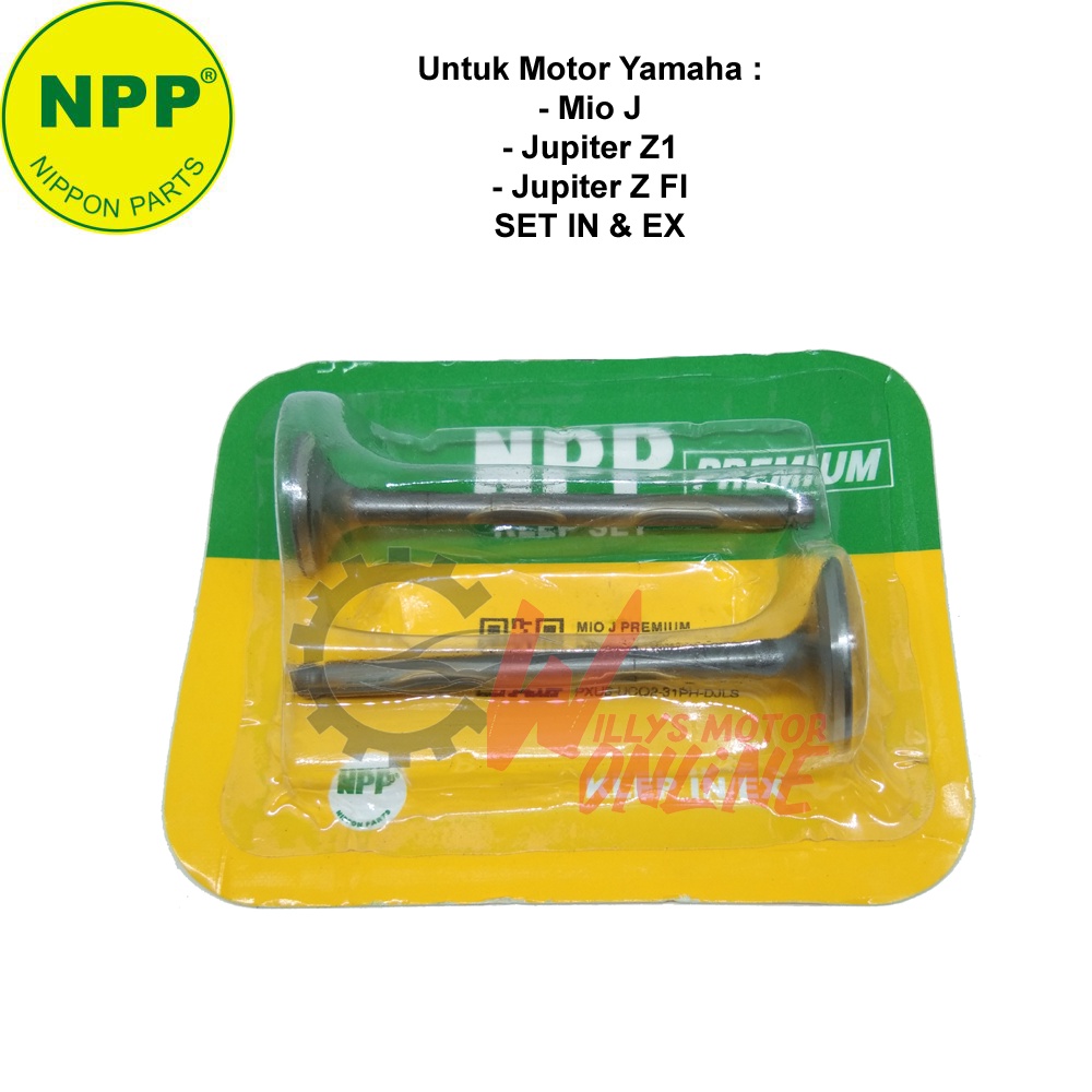 KLEP MIO J SET NPP PREMIUM Payung Klep SET MIO J NPP PREMIUM