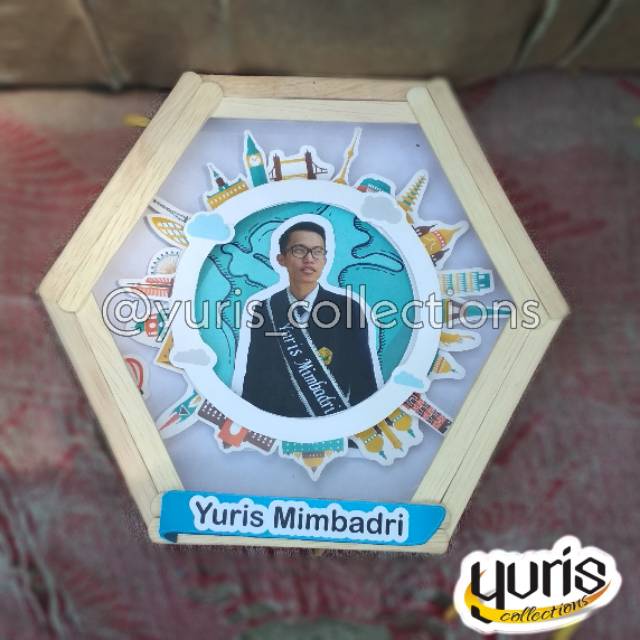 Kado Hadiah Mozaik Stik Es Krim Wisuda Sidang Ulang Tahun Pernikahan Shopee Indonesia