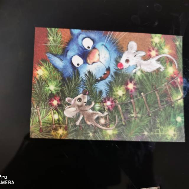 

Kartu pos bluecat/bluecat postcard