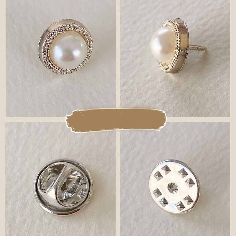 [COD] 10 pcs Bros Pin Kancing Tusuk Import Lepas Pasang Praktis Pin Tusuk Baju Dagu Aksesoris Fashion Ala Korea