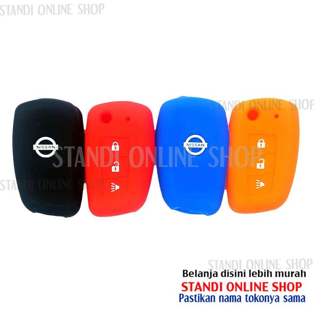 Kondom Kunci Silikon Remote Cover Keyshirt Flipkey Nissan Grand Livina