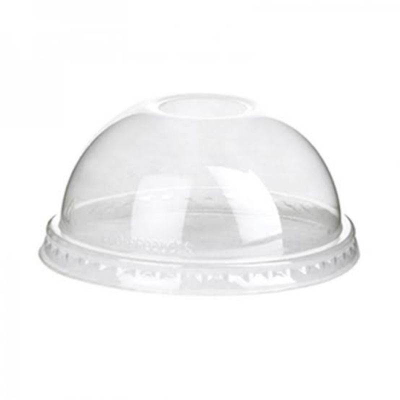 [MURAH] Lid Cembung Tebal Merk Starindo / Tutup Gelas Plastik Cembung TEBAL isi 50 pcs.