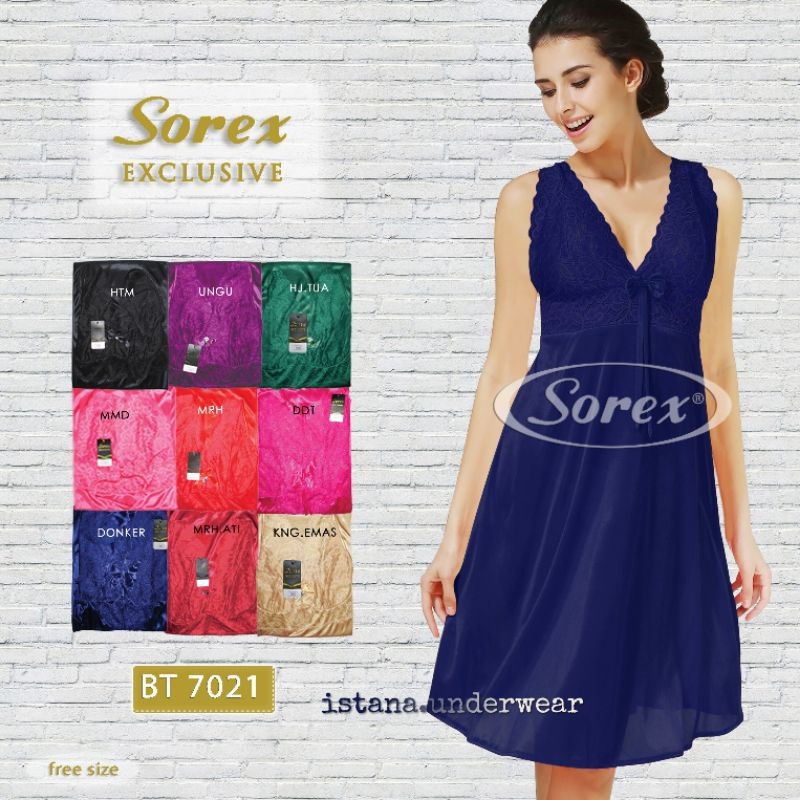 Baju tidur sorex murah | satin premium