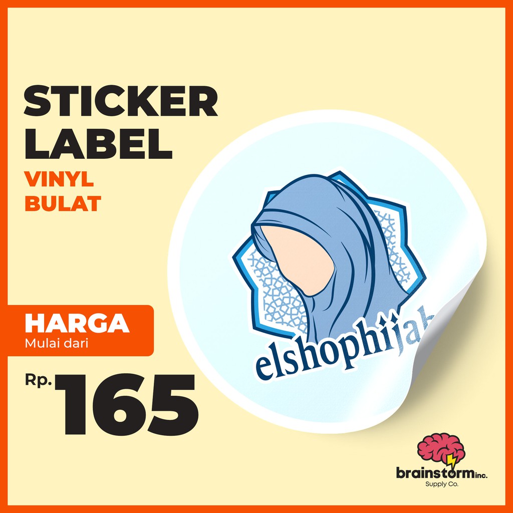 

STIKER LABEL VINYL BULAT - CETAK LABEL KEMASAN PRODUK MAKANAN BOTOL MINUMAN KUE BAKERY OLSHOP