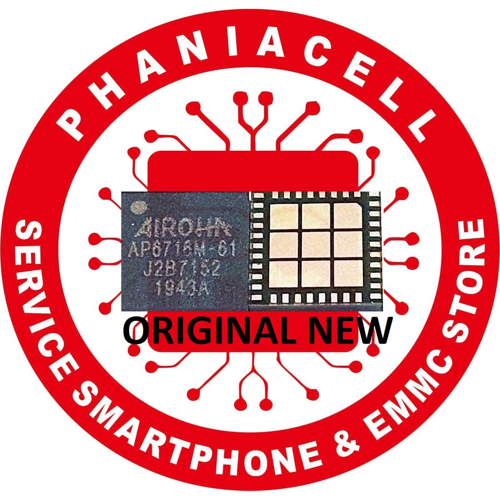 IC AP6716M-61 SAMSUNG A20S RF ORIGINAL NEW 6716M-61
