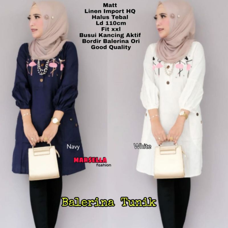 tunik cantik dan modis