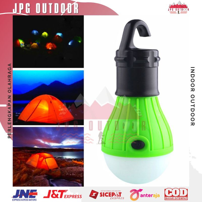 Lampu Tenda Camping Bohlam Gantung Emergency Waterproof