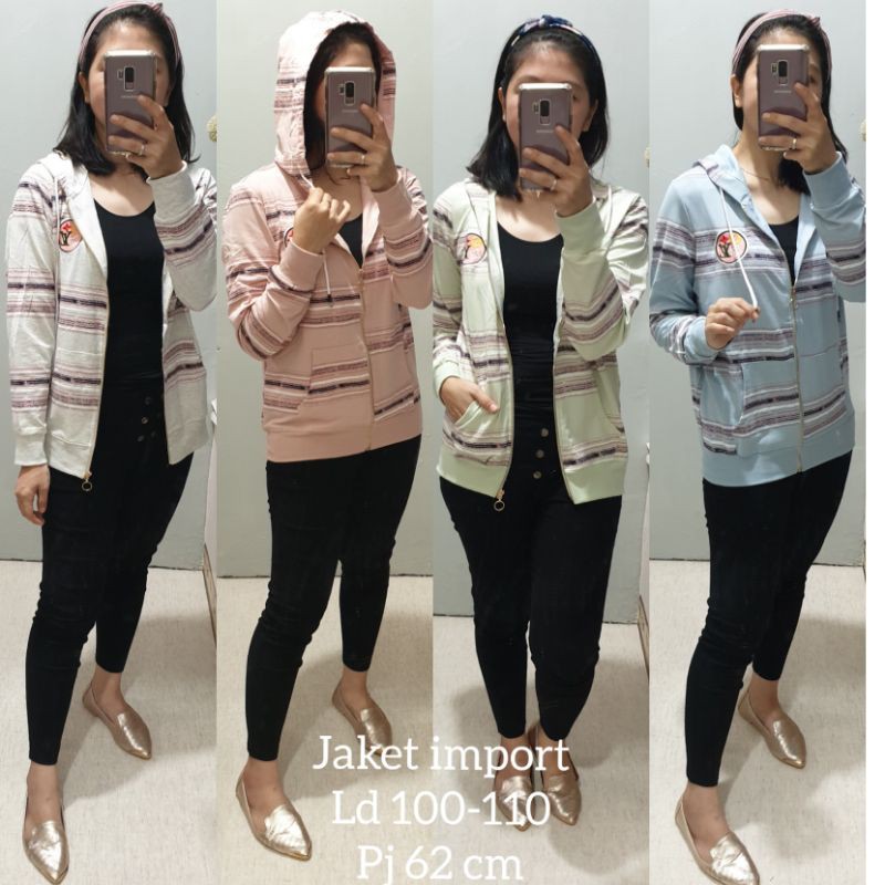 Jk03 Jaket Wanita Import Premium Jaket Bomber Terbaru