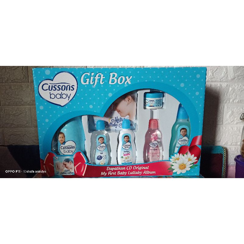 gift box cossons baby/perlengkapan bayi