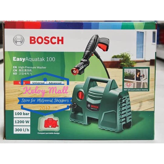 BOSCH AQT-100 Jet Cleaner Semprotan Mesin Cuci Mobil Tekanan Tinggi