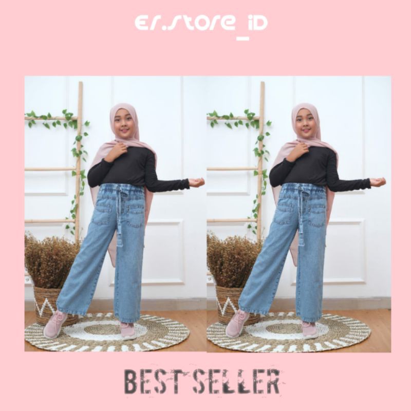 CELANA JEANS KULOT ANAK/ JEANS ANAK/ KULOT JEANS ANAK