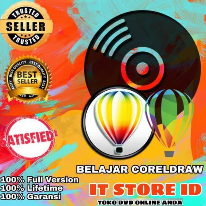CD DVD Tutorial CorelDraw Belajar Corel Draw TERPERCAYA