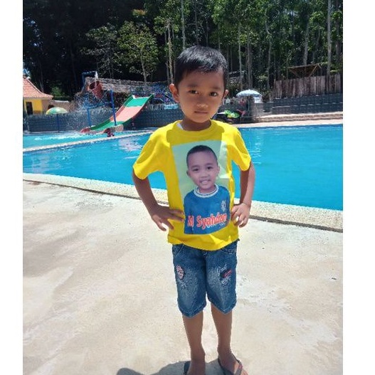 Cetak FOTO baju kaos bayi dan anak keren...