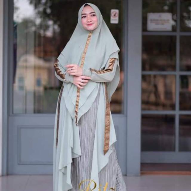 gamis syari nissa moda by ritz