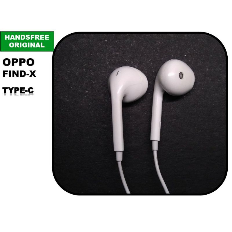 HANSFREE OPPO ORIGINAL TYPE C FIND X