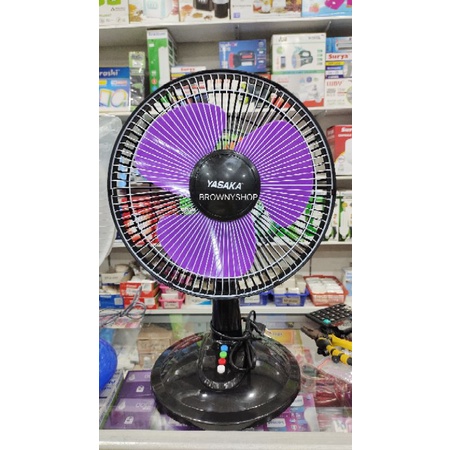 KIPAS MEJA 12" YASAKA MASTAP TRISONIC / DESK FAN 12 INCH MURAH