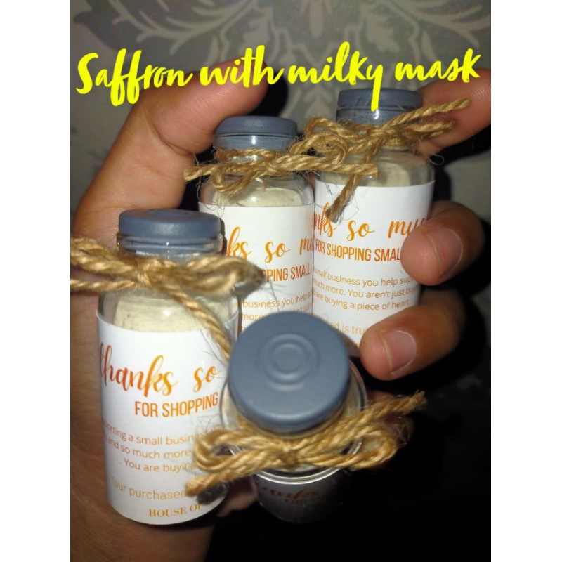 house of beauty masker saffron with milky