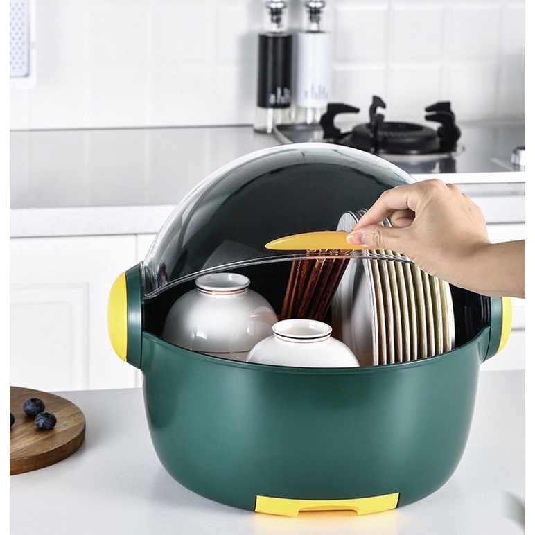 Tempat Piring Rak Kapsul Untuk Piring Mangkok Dan Peralatan Makan
