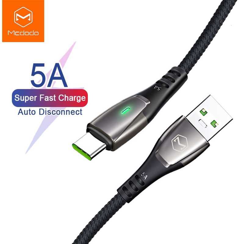 LCKMNOFFCLL MCDODO Kabel Charger USB Type C Fast Charging 5A 1.5M - CA-679