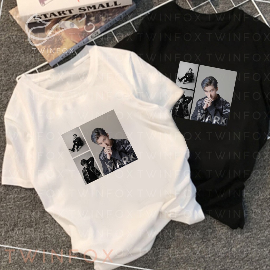 Kaos Kpop Unisex Lee Mark Photo