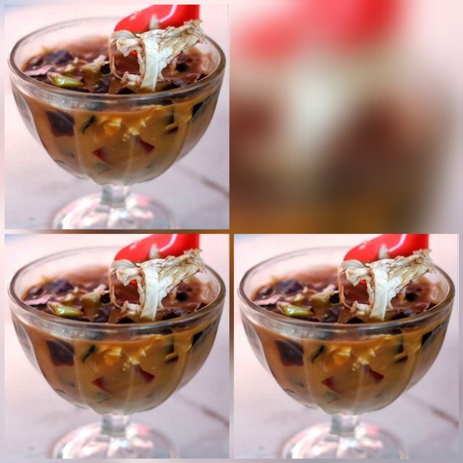 1 Set 3Pcs Gelas Es/Gelas Ice Cream/Gelas Es Campur/Gelas Kaca