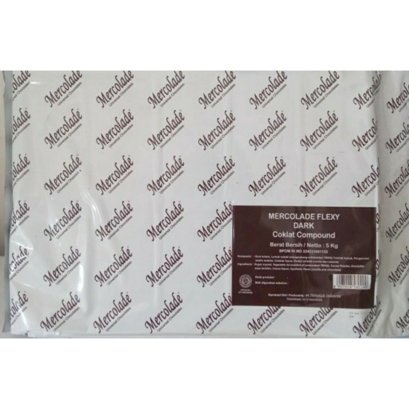 

COKLAT MERCOLADE 5KG - FLEXY DARK