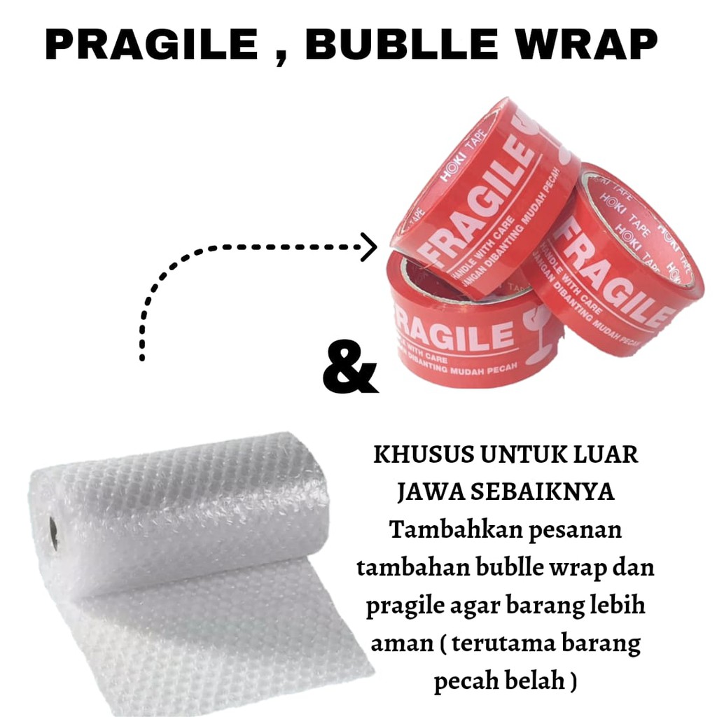 

bubble wrap putih pragile bubble set pragile