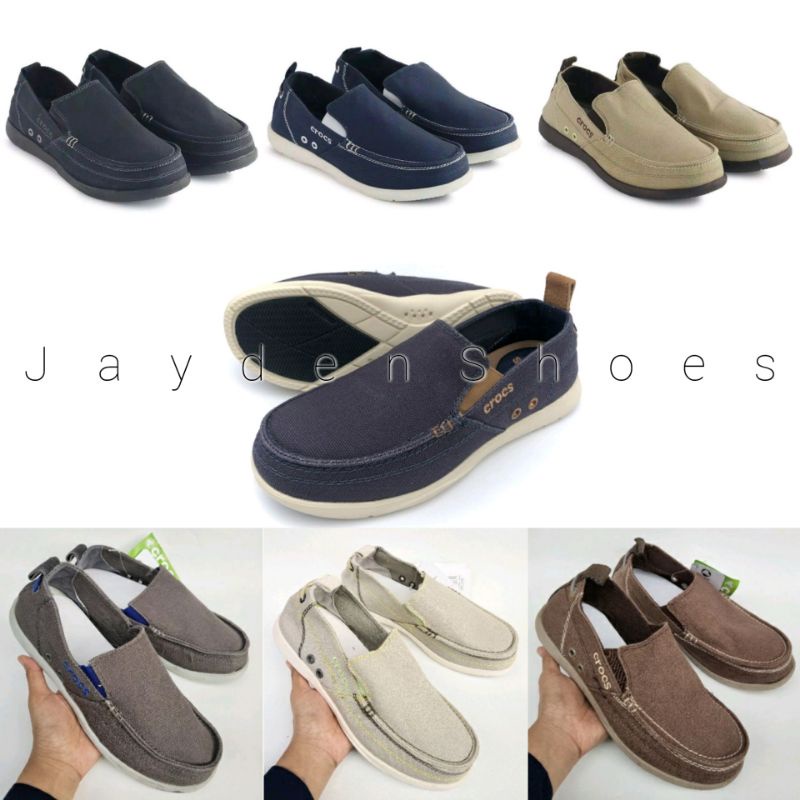 SEPATU PRIA/CROCS WALU MAN KANVAS/SLIP ON PRIA/SEPATU CROCS PRIA/CROCS WALU