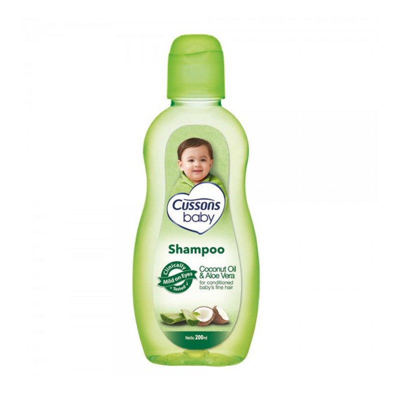 CUSSONS BABY SHAMPOO COCONUT OIL &amp; ALOE VERA (100ML+100ML)