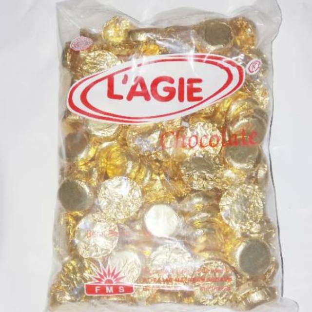 

Coklat Lagie Coin Raisin 1000gram